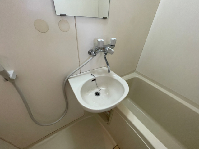 芦屋市竹園町の賃貸マンションの洗面所