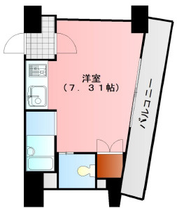 ヒルズ六甲の間取り
