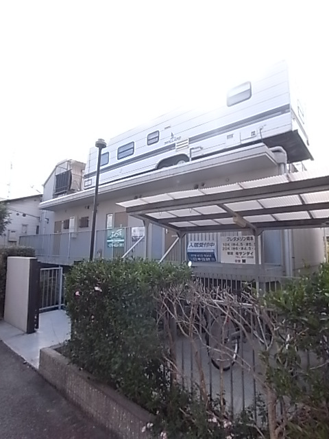 神戸市東灘区岡本７丁目の賃貸マンションの外観