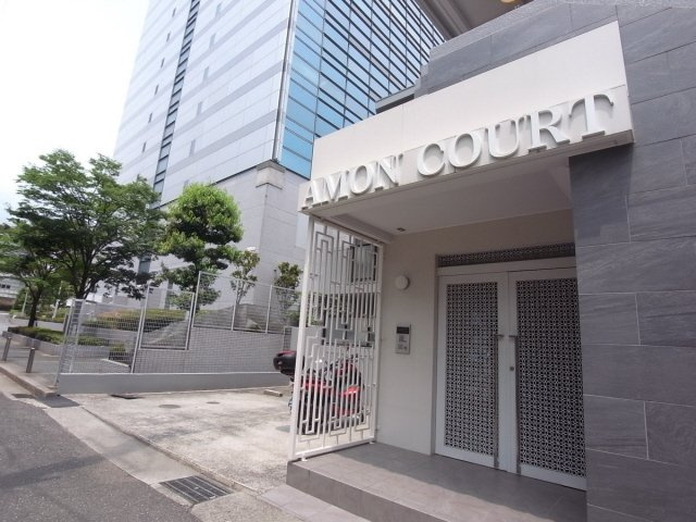 神戸市東灘区本山南町８丁目の賃貸マンションのエントランス
