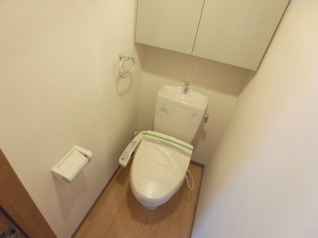 神戸市灘区友田町４丁目の賃貸マンションのトイレ
