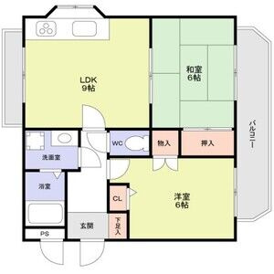 ドリームハイツ２の間取り