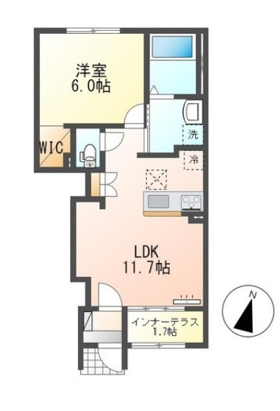 サンフィット桂の間取り