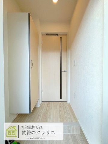 サンフィット桂の玄関