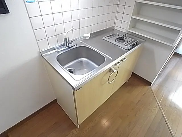 神戸市中央区中山手通４丁目の賃貸マンションのキッチン