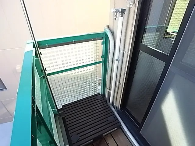神戸市中央区中山手通４丁目の賃貸マンションのバルコニー
