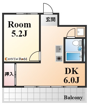 ベッサボーネン芦屋の間取り