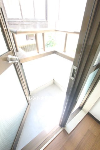 セブアイランズマンションのバルコニー