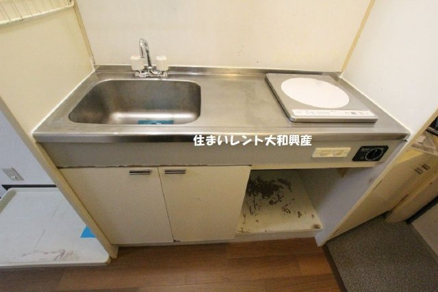セブアイランズマンションのキッチン|IHクッキングヒーターに変更となります