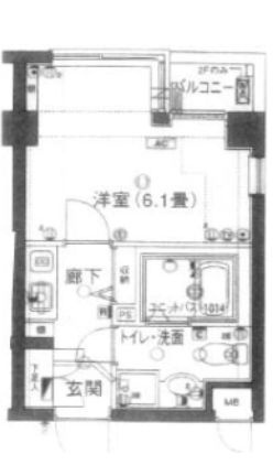 プレール新宿落合の間取り|間取りです。