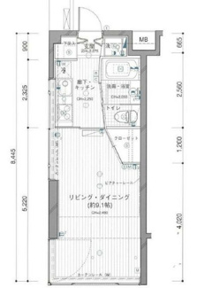 【間取り】 | ラグジュアリーアパートメント森下