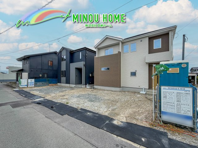 神埼市神埼町田道ケ里-4期 全2棟の前面道路含む現地写真|■■分譲地全体写真■■