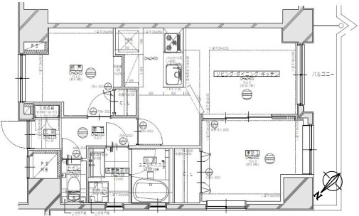 ライオンズプラザ本蓮沼の間取り