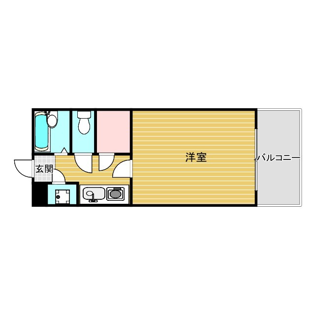 アール江坂の間取り