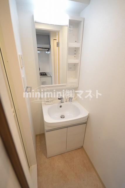 大阪市西区南堀江４丁目の賃貸マンションの洗面所