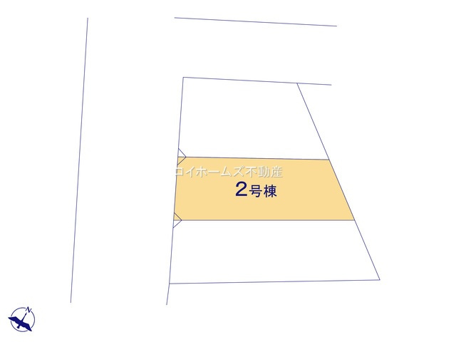 【区画図】 | 名古屋市中村区中村本町５丁目21『仲介料無料』新築戸建て | 2号棟