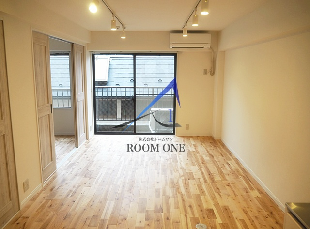 秀マンションの居間・リビング|洋室のお部屋です。