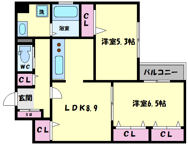 カナセ上汐町の間取り|カナセ上汐町　間取り