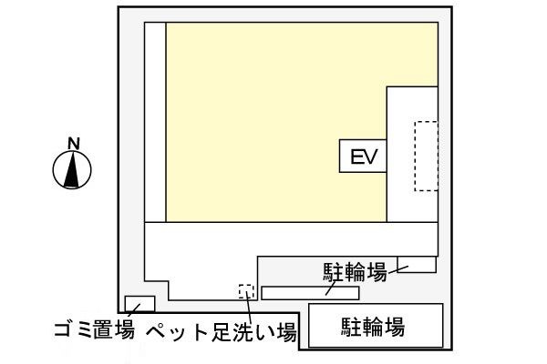 メゾン・ド・カナル森下の区画図