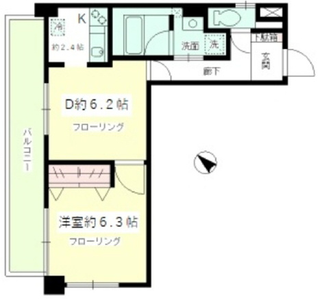 【間取り】 | グラシューズ・ワン