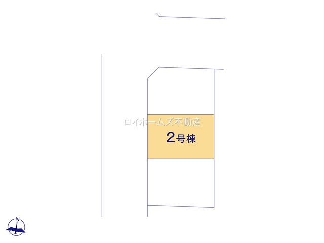 【区画図】 | 名古屋市昭和区吹上町１丁目3-3『仲介料無料』新築戸建て | 2号棟