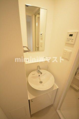 大阪市港区市岡１丁目の賃貸マンションの洗面所