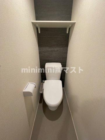 大阪市港区三先１丁目のハイツのトイレ