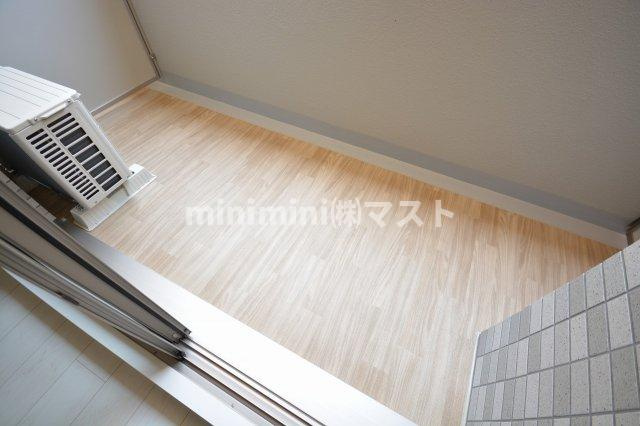 大阪市港区弁天５丁目の賃貸マンションのバルコニー