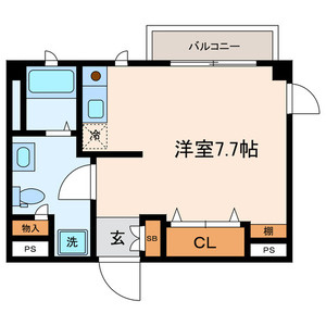 第一デュオレ　スズエの間取り|間取りです。