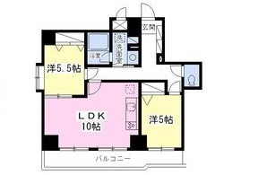 N・S FIVE東久留米の間取り