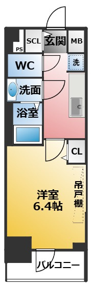 プレサンス上前津ディアシスの間取り