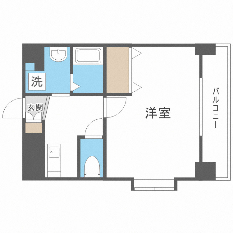 ピエモンテ二日市の間取り