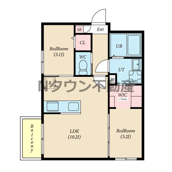 【間取り】 | ilusion本陣北 | 間取りです。