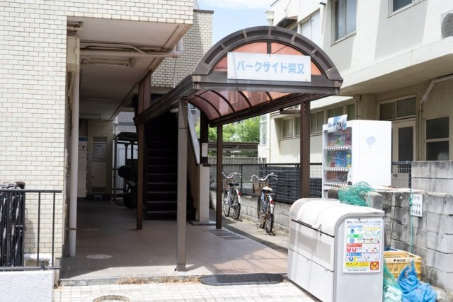 パークサイド柴又のエントランス