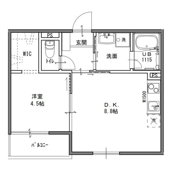 【間取り】 | ボヌール高槻