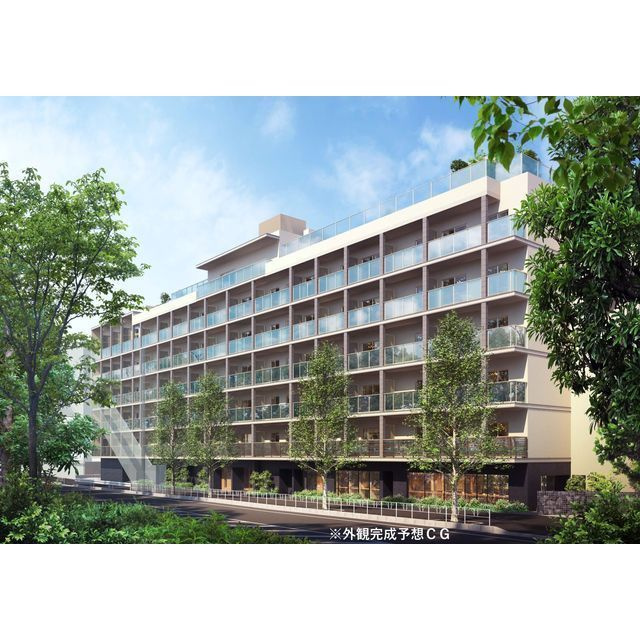 ザ・パークハビオＳＯＨＯ代々木公園の外観|2023年3月撮影