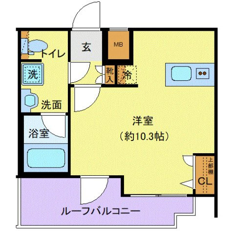 プレール・ドゥーク高井戸の間取り