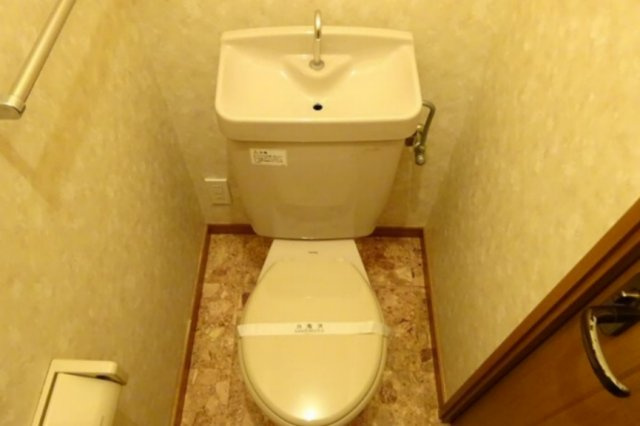 メゾンドゥースのトイレ|落ち着いたトイレです