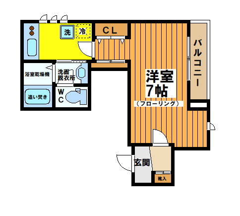 メゾンド代々木上原の間取り
