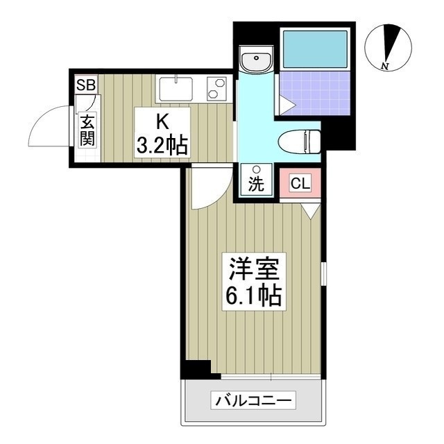 Hale永福の間取り