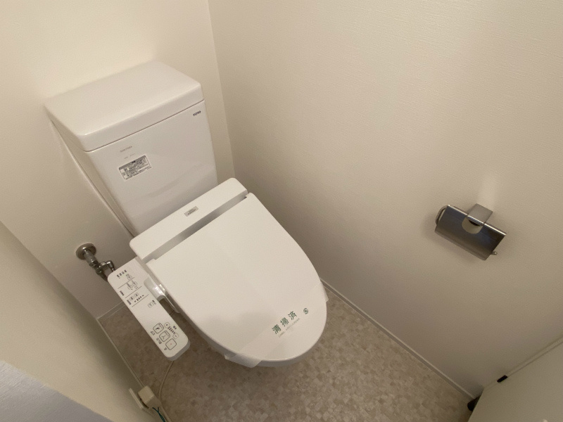 ランドプレックス桜新町のトイレ|シンプルで使いやすいトイレです