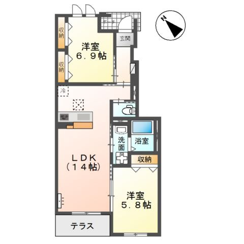 あすみが丘パレスの間取り