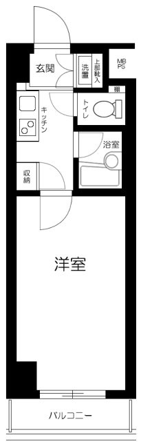 ルーブル学芸大学六番館の間取り