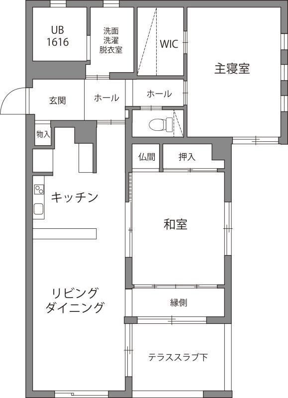 ルーネス南烏山の間取り|間取り図