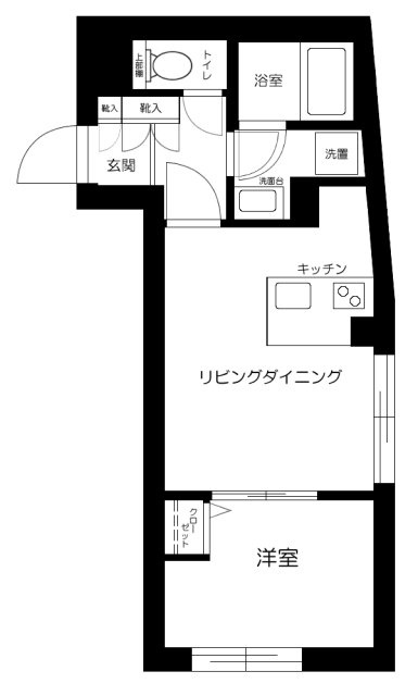 ＥＳ－Ｇｒａｎｄｅ東中野の間取り