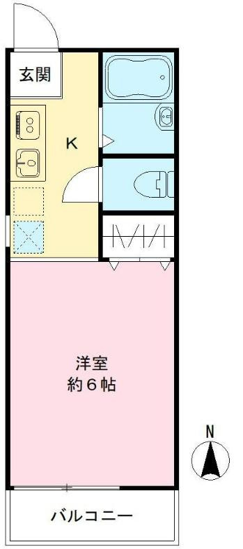 ＮＫハイツ（下高井戸）の間取り
