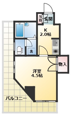 ガーデンシティ奥沢の間取り