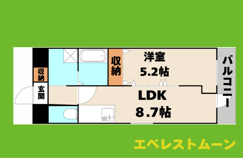 Casa Lucia(カーサルチア)の間取り