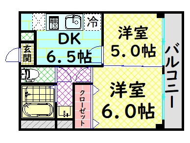 【間取り】 | セジュール水賀池