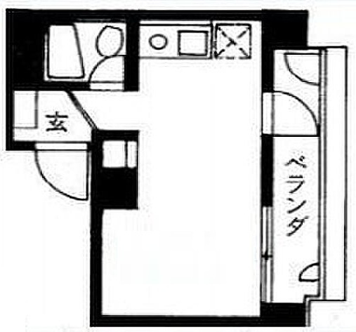 マンションＫ２の間取り|間取りです。